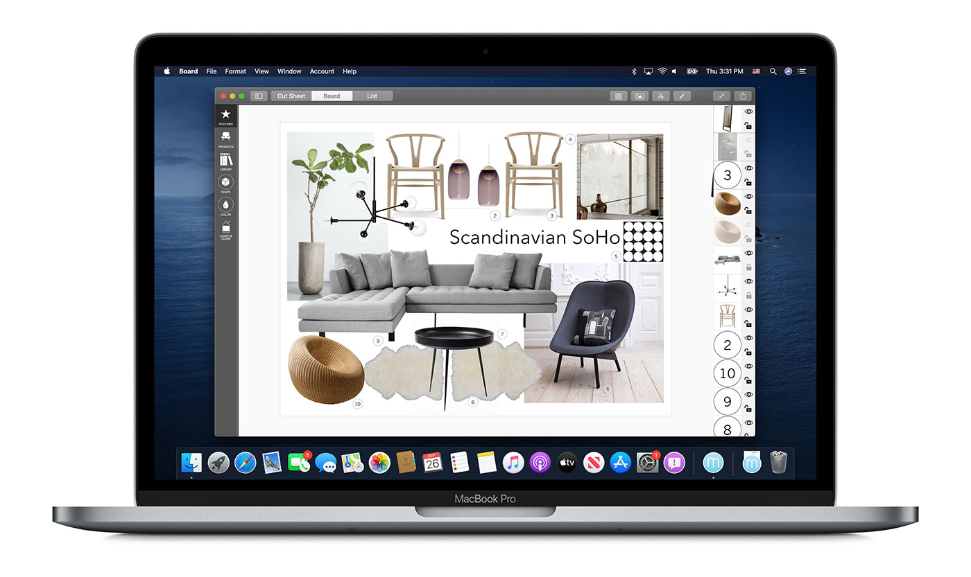 mac software for interior design